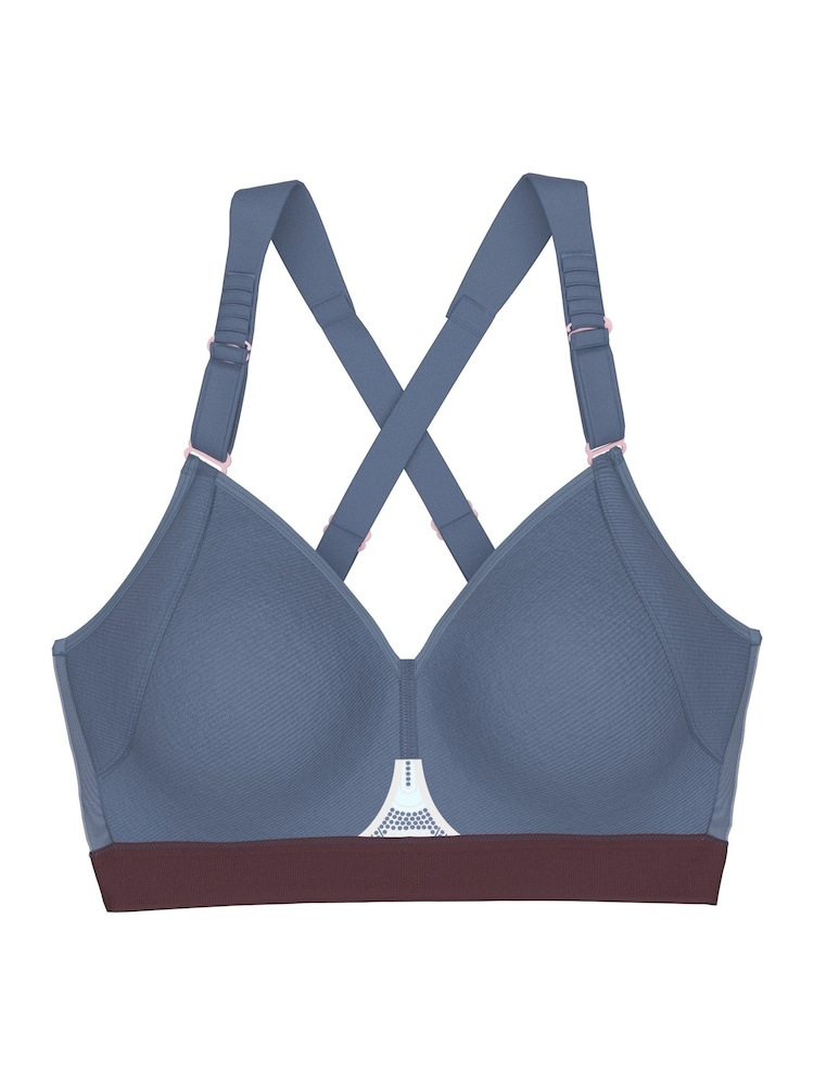 Triumph Blue Triaction Gravity Lite Padded Bra - Image 6 of 6
