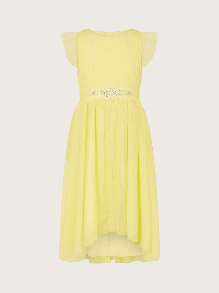 Monsoon Yellow Penelope Belt Dress - Image 2 of 4