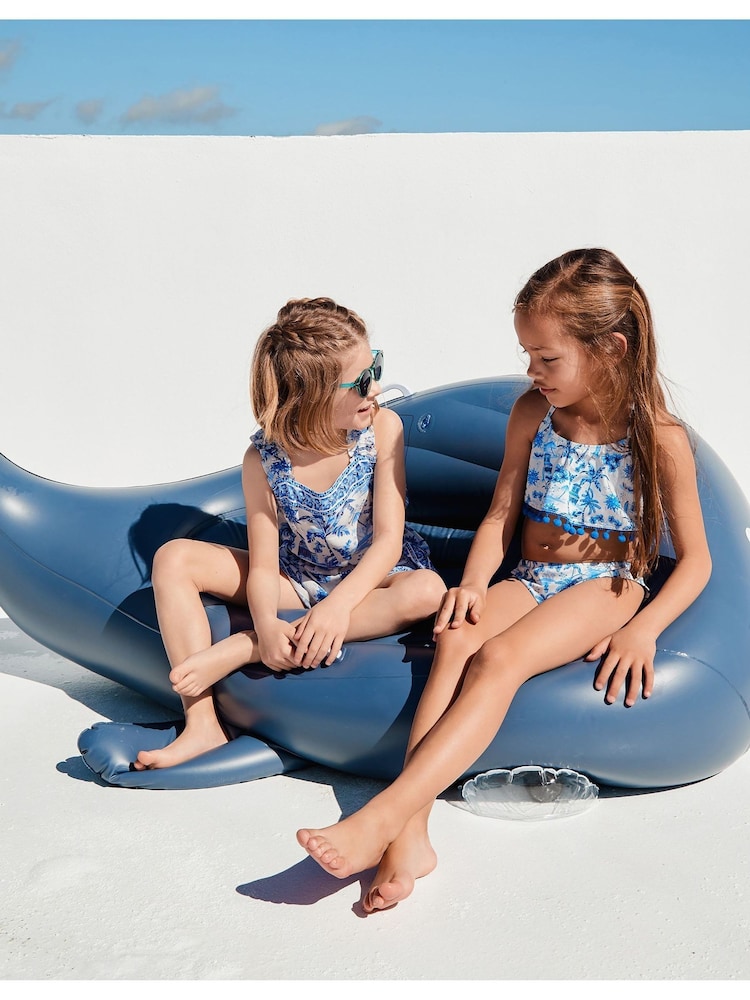 Monsoon Blue Resort Print Bikini Set - Image 4 of 4