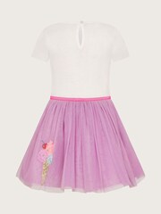 Monsoon Purple Embellished Ice Disco Dress - Image 2 of 3