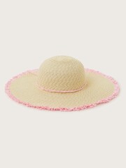 Monsoon Natural Embroidered Floppy Hat - Image 2 of 3
