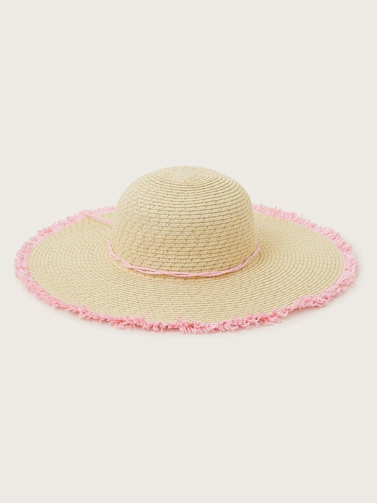 Monsoon Natural Embroidered Floppy Hat - Image 2 of 3