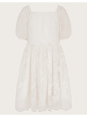 Monsoon Natural Lulu Lace Dress - Image 3 of 4