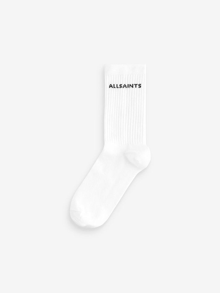 smALLSAINTS Black/White Logo Socks 2 Pack - Image 2 of 3