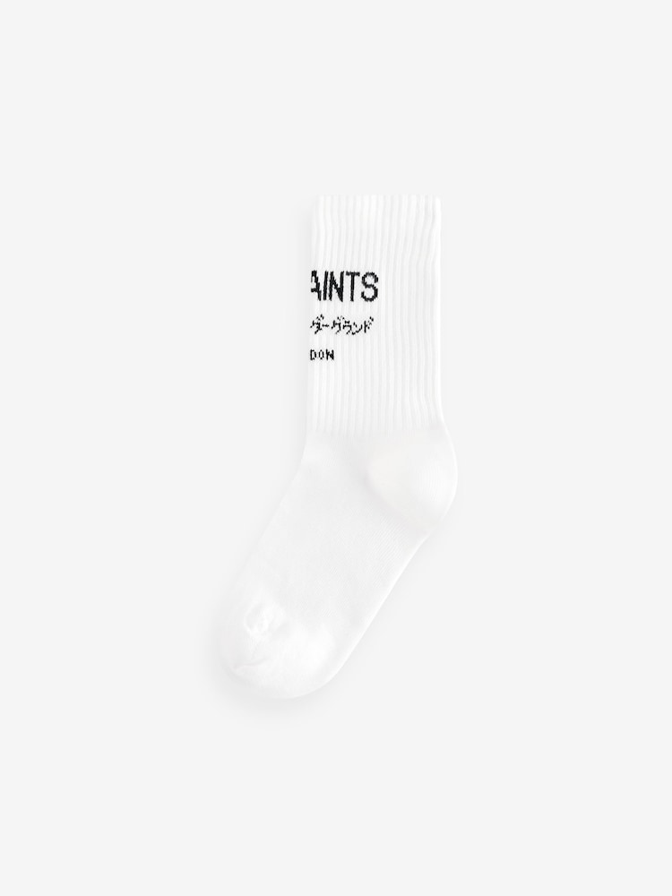 smALLSAINTS Underground Logo-Socken im 3er-Pack - Bild 6 von 6