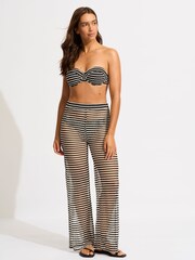 Seafolly Mesh Effect Black Trousers - Image 1 of 4