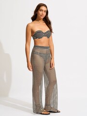 Seafolly Mesh Effect Black Trousers - Image 3 of 4