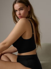 Noir - A-E Ultimate Comfort Non Wire Longline Soutiens-gorge - Image 5 de 8
