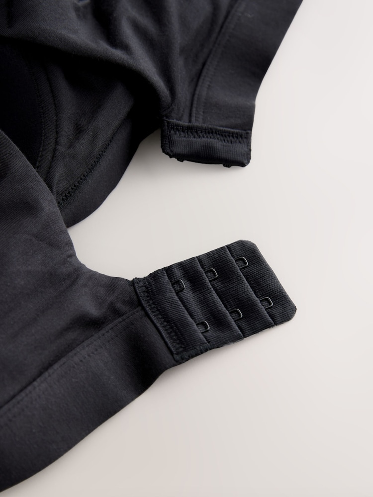 Noir - A-E Ultimate Comfort Non Wire Longline Soutiens-gorge - Image 8 de 8