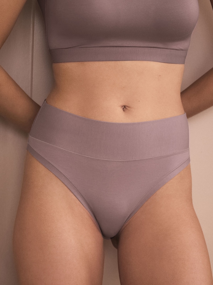 Mauve Purple DD+ Pad Non Wire A-E Ultimate Comfort Non Wire Longline Bra - Image 2 of 12