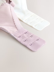 Violet mauve - Soutien-gorge en dentelle DD+ 2 Pack - Image 10 of 10
