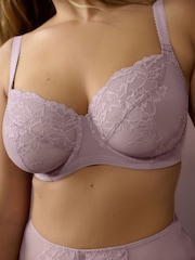 Violet mauve - Soutien-gorge en dentelle DD+ 2 Pack - Image 3 of 10