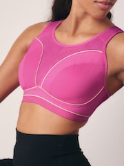 Pink Next Active Sports High Impact Dry Tech Non Pad Bra B-G - Image 7 of 13