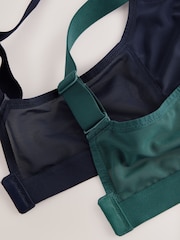 С принтом/простой - Active Sports High Impact Dry Tech Crop Tops B-G 2 Pack - Изображение 13 из 13