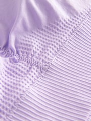 Lilac Purple Seamless Strappy Sports Bra - Image 11 of 11