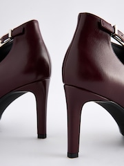 Burgundy Red Forever Comfort® Open Side Shoe Boots - Image 5 of 8
