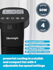 Silentnight White Home Electrics Airmax 3400 Oscillating Tower Fan - Image 3 of 8