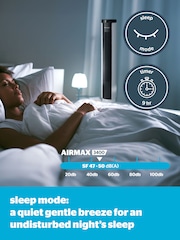 Silentnight White Home Electrics Airmax 3400 Oscillating Tower Fan - Image 5 of 8
