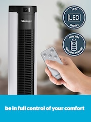 Silentnight White Home Electrics Airmax 3400 Oscillating Tower Fan - Image 7 of 8