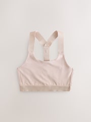 Песочный - Укороченный топ с низкой степенью поддержки Active Sports Ultimate Comfort - Image 7 of 10