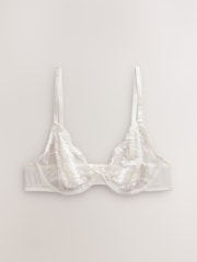 Menthe verte/Lilas/Cream - Lot de soutiens-gorge en dentelle 3 - Image 9 of 13