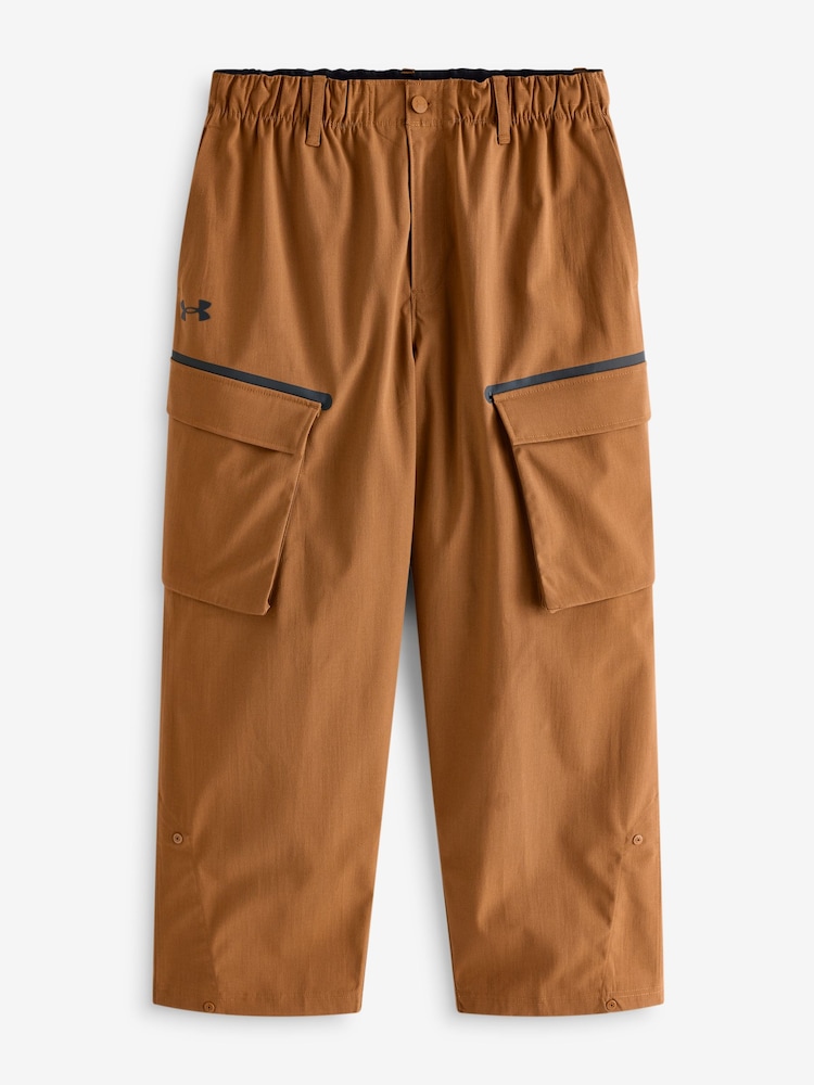 Under Armour Brown Unstoppable Utility Cargo Brown Joggers - Image 1 of 6
