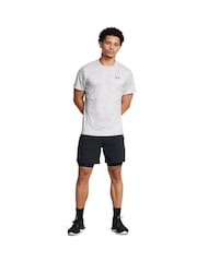 Under Armour Grey/Black Vanish Elite Vent Short Sleeve T-Shirt - Image 3 of 5