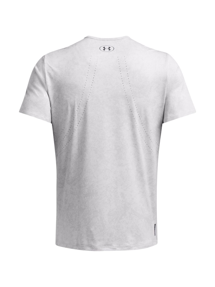 Under Armour Grey/Black Vanish Elite Vent Short Sleeve T-Shirt - Image 5 of 5