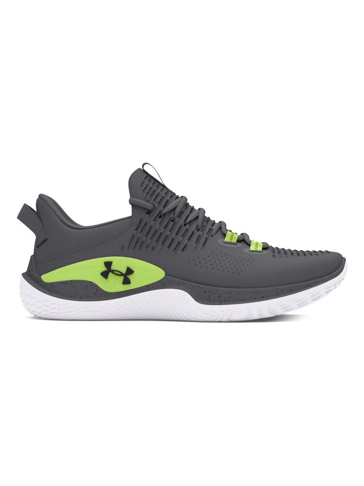 Under Armour Grey/Yellow Flow Dynamic Trainers - Image 1 of 13 Under Armour Grey/Yellow Flow Dynamic Trainers - Image 1 of 13