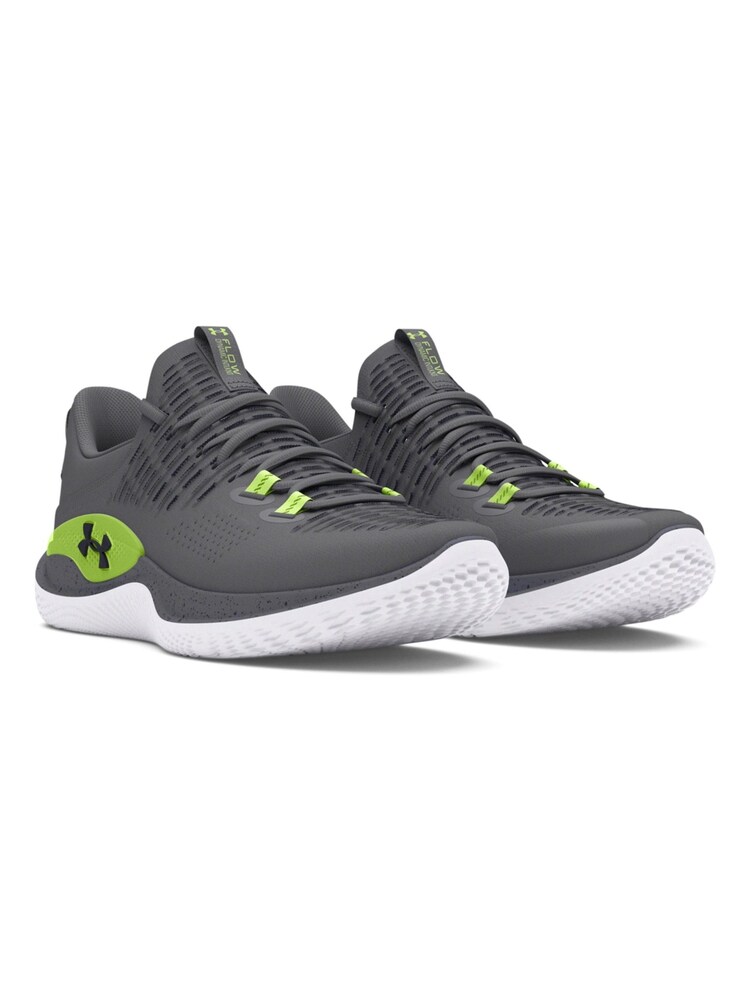 رمادي/أصفر - Under Armour Flow Dynamic Trainers - Image 11 of 13