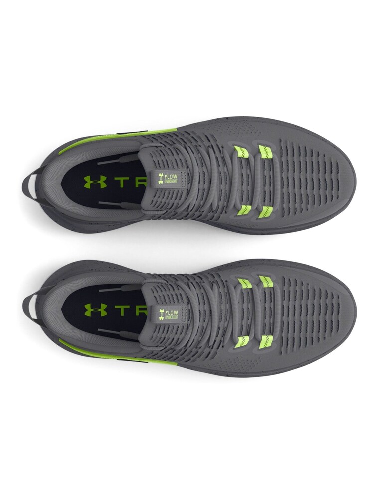 رمادي/أصفر - Under Armour Flow Dynamic Trainers - Image 12 of 13