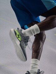 Gris/amarillo - Under Armour Flow Dynamic Trainers - Imagen 7 de 13