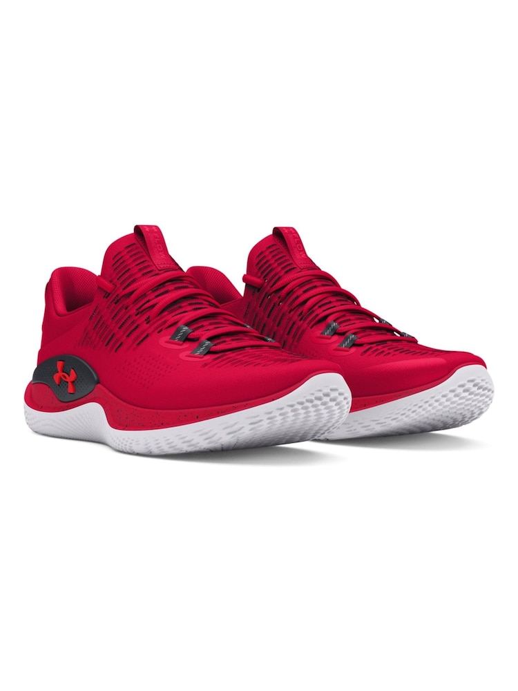 أحمر/أسود - Under Armour Flow Dynamic Trainers - Image 5 of 7