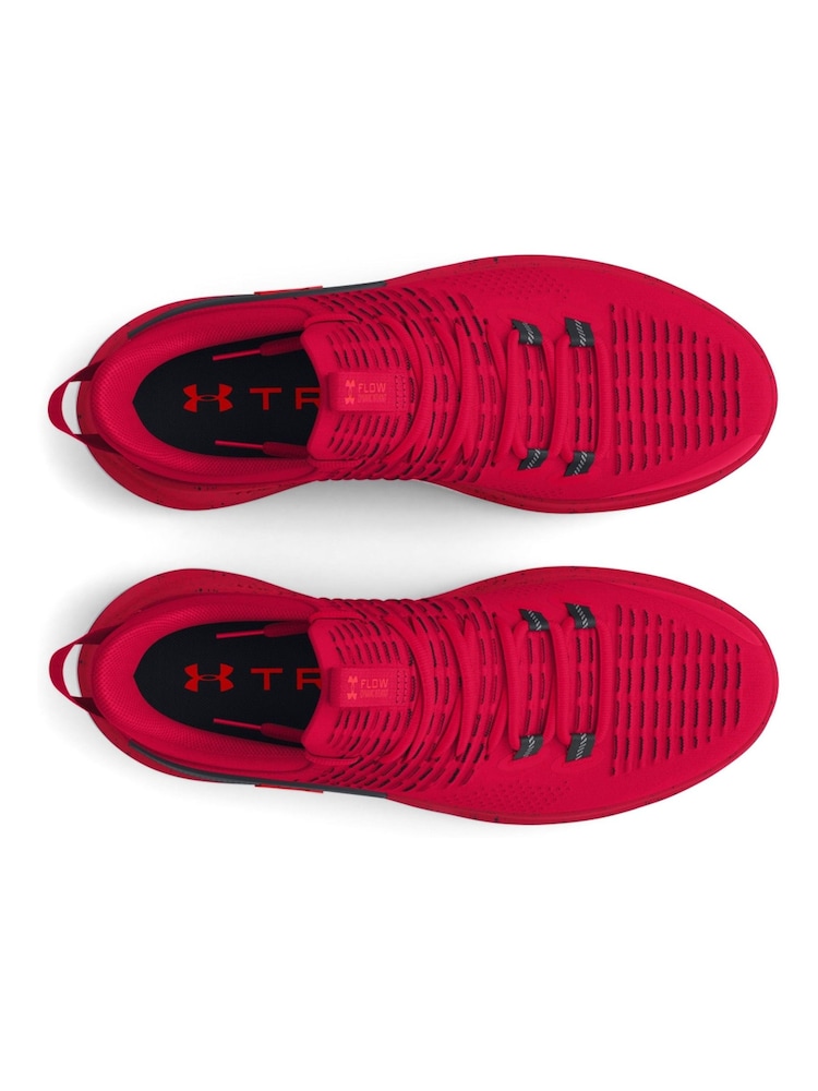 أحمر/أسود - Under Armour Flow Dynamic Trainers - Image 6 of 7
