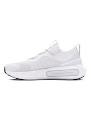 Under Armour White Phantom 4 Trainers - Image 6 of 9