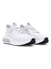 Under Armour White Phantom 4 Trainers - Image 7 of 9