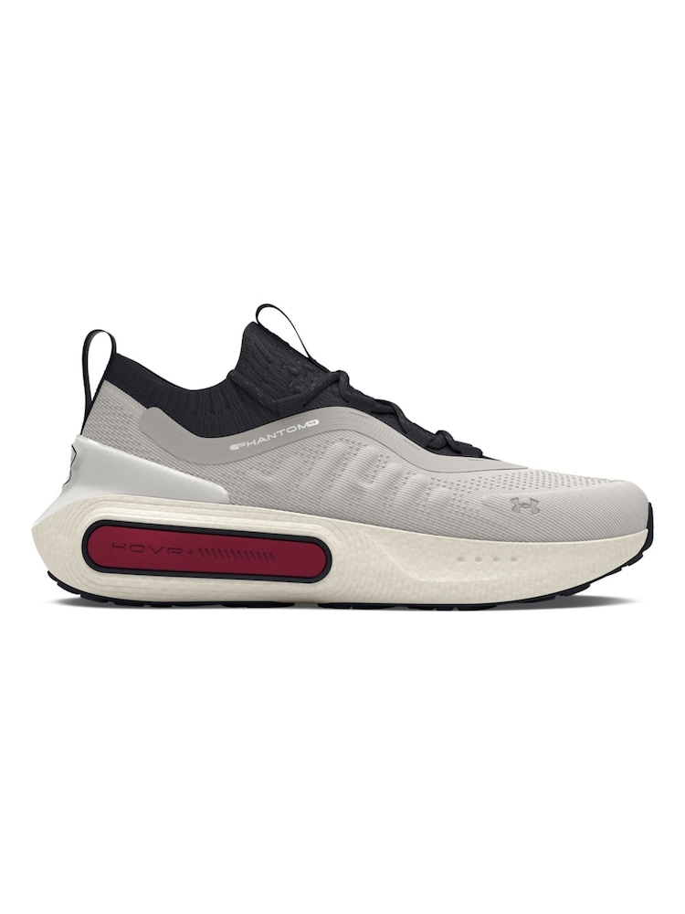 Under Armour White/Black Phantom 4 Trainers - Image 1 of 7