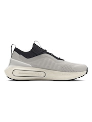 Under Armour White/Black Phantom 4 Trainers - Image 2 of 7