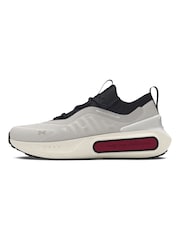 Under Armour White/Black Phantom 4 Trainers - Image 3 of 7