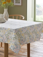 Multi 100% Cotton Esme Floral Wipe Clean Table Cloth - Image 1 of 3