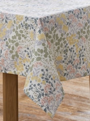 Multi 100% Cotton Esme Floral Wipe Clean Table Cloth - Image 2 of 3