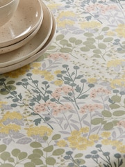 Multi 100% Cotton Esme Floral Wipe Clean Table Cloth - Image 3 of 3