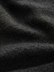 Black Textured Boucle Jacket With Wool - Image 6 of 6