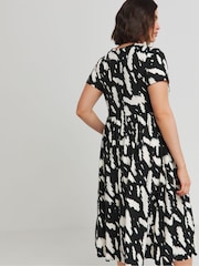 Simply Be Black Supersoft Pocket Midi Dress - Image 2 of 4