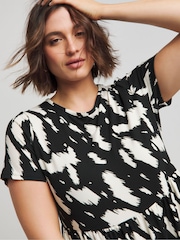 Simply Be Black Supersoft Pocket Midi Dress - Image 4 of 4