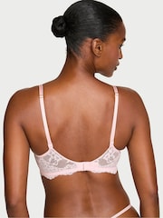 Victoria's Secret Angel Pink Unlined Balcony Lace Bra - Image 2 of 2