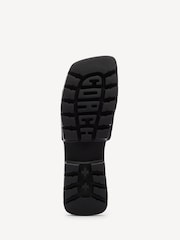COACH Black Florence Leather Sandals - Image 5 of 7