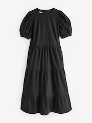 Baukjen Georgiana Organic Cotton Black Dress - Image 1 of 3