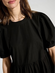 Baukjen Georgiana Organic Cotton Black Dress - Image 2 of 3