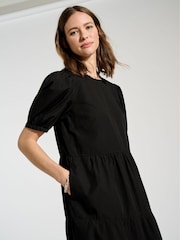 Baukjen Georgiana Organic Cotton Black Dress - Image 3 of 3